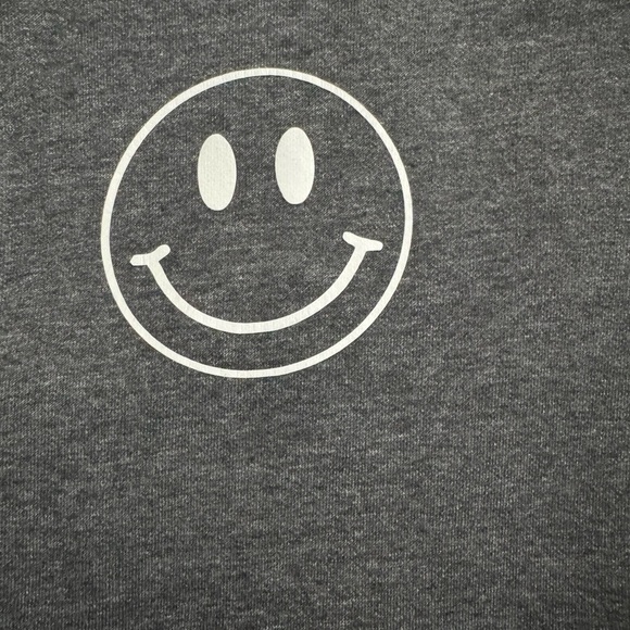 Champion Men's Gray Hoodie with Smiley Face - Picture 5 of 6
